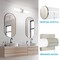 Luxrite 24 Inch LED Vanity Light Brushed Nickel 5CCT 2700K-5000K 24W 1700LM Dimmable Over Mirror Vanity Bar LR32170-1PK - alternate 3
